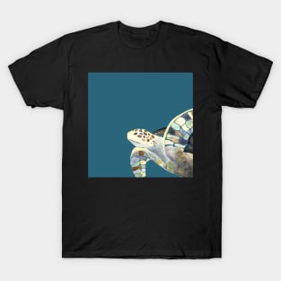 Sea Turtle Watercolor Painting T-Shirt